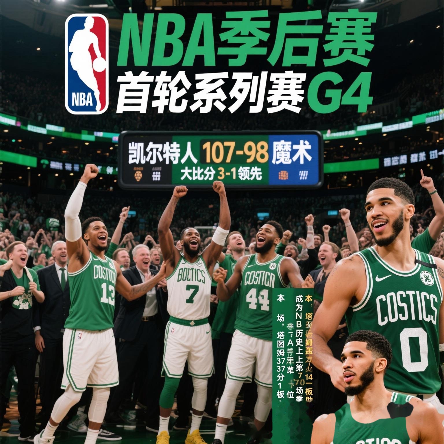 今日nba季后赛火热来袭